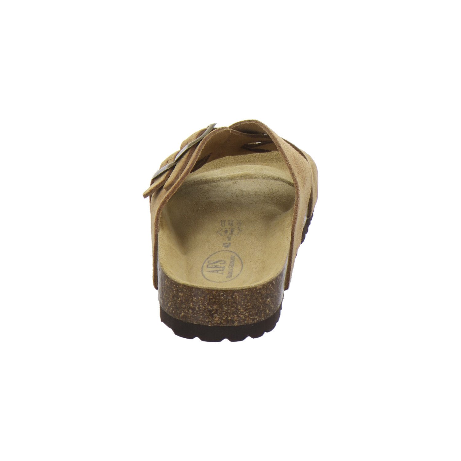 AFS-Schuhe 314284 Kralle Pantolette für Herren mit Fußbett, bequeme Sandalen aus Leder
