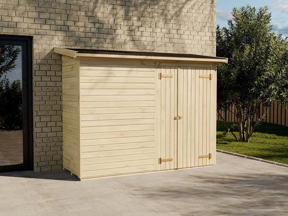 Polhus Gerätehaus »Polhus Geräteschrank aus FichtenHolz Leif