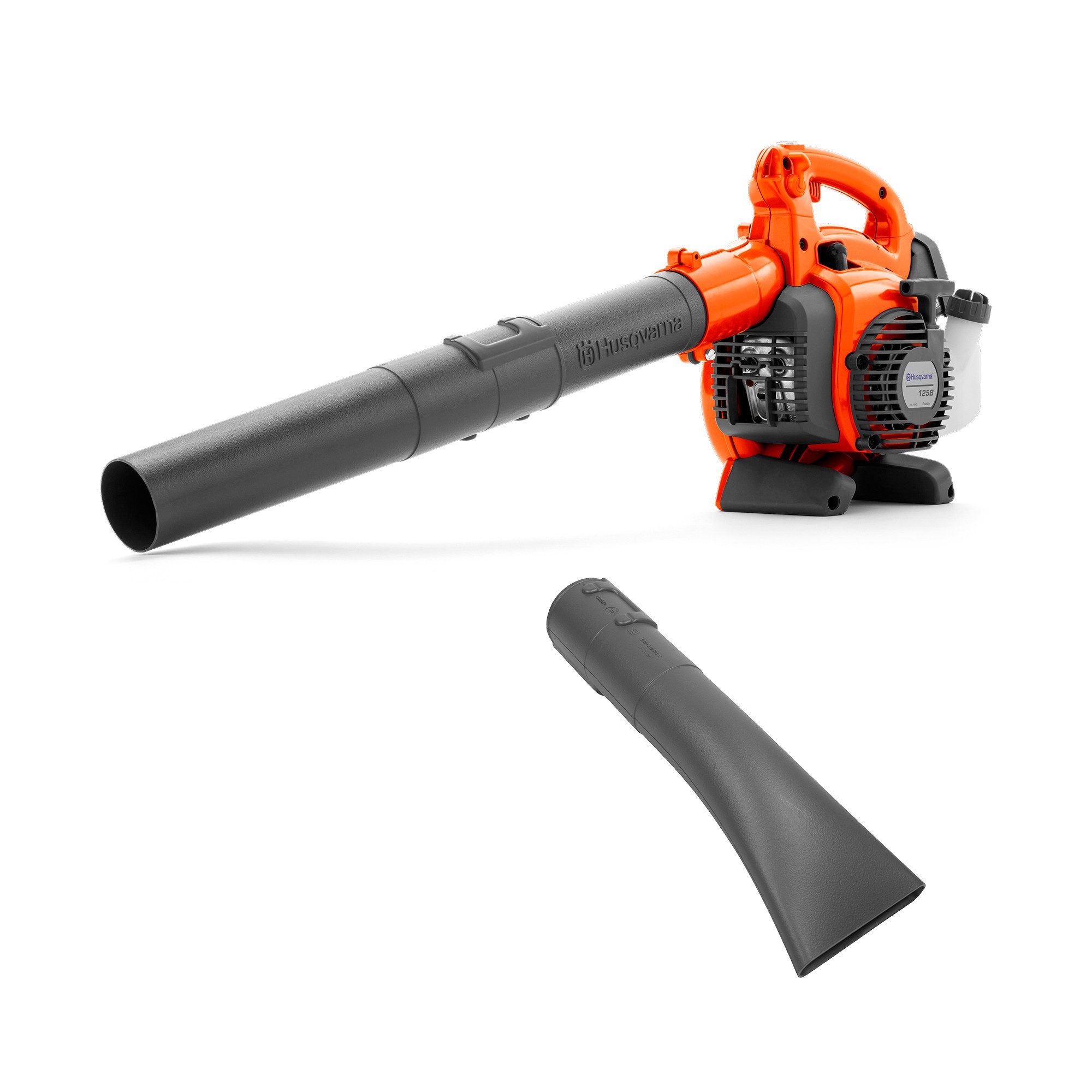 Husqvarna Benzin-Laubbläser 125B, 28cm³ 2-Takt-Motor, 12,5 N Blaskraft, verstellbar