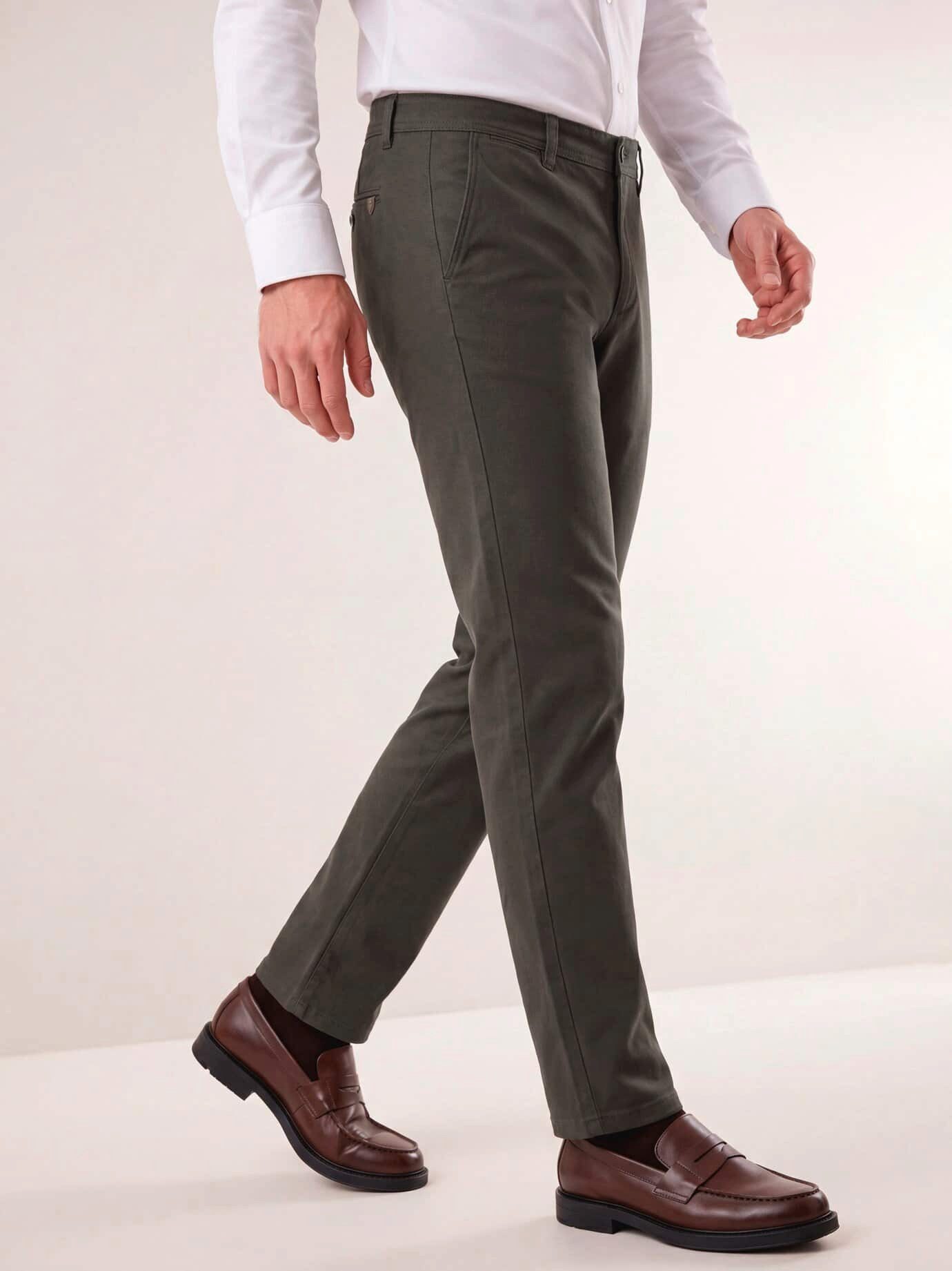 Walbusch Chinohose Herren Chino aus Baumwollstretch Modern fit, modern, Kurzgröße