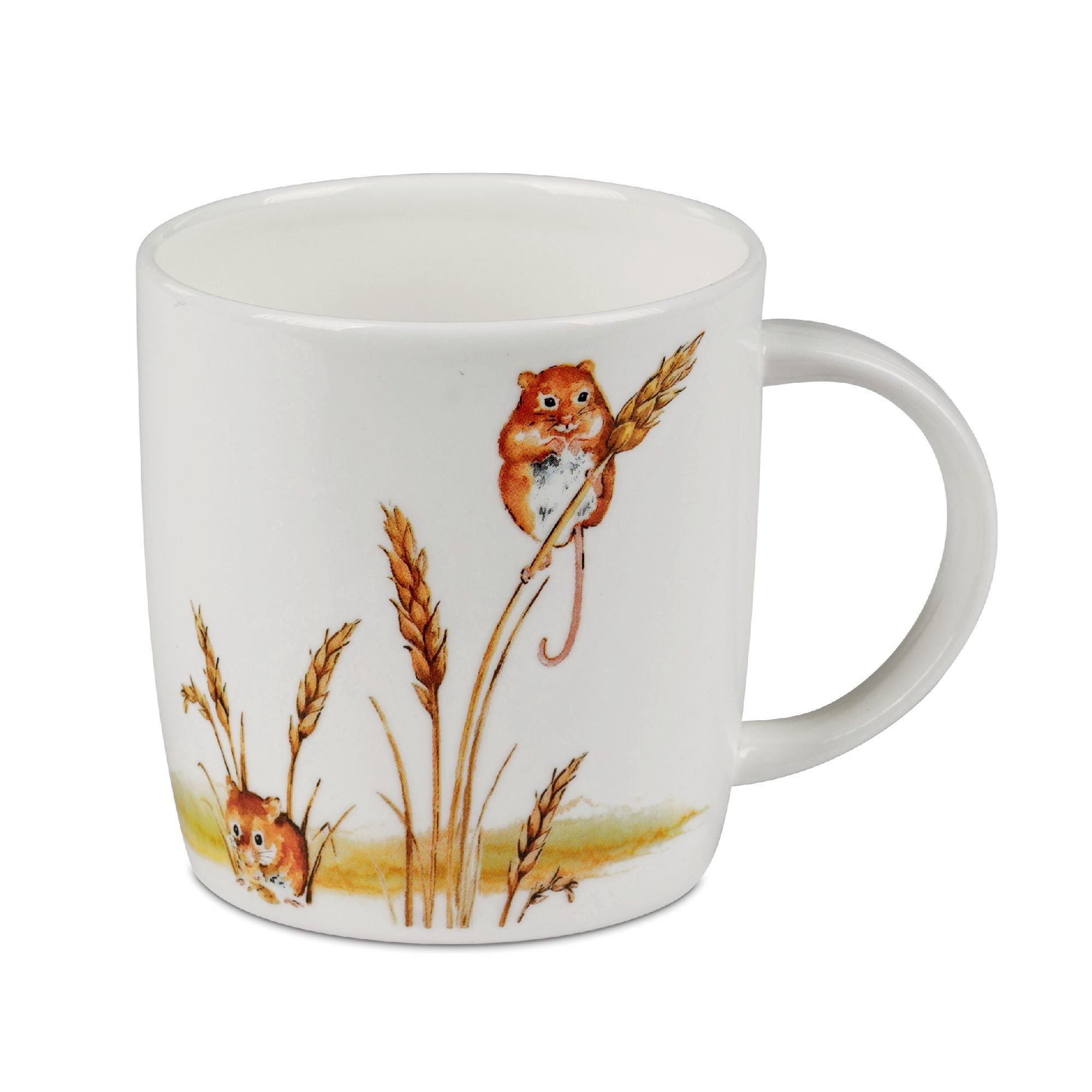 formano Tasse Roy Kirkham, Porzellan, Spülmaschinengeeignet, Weiß, Motiv: Maus