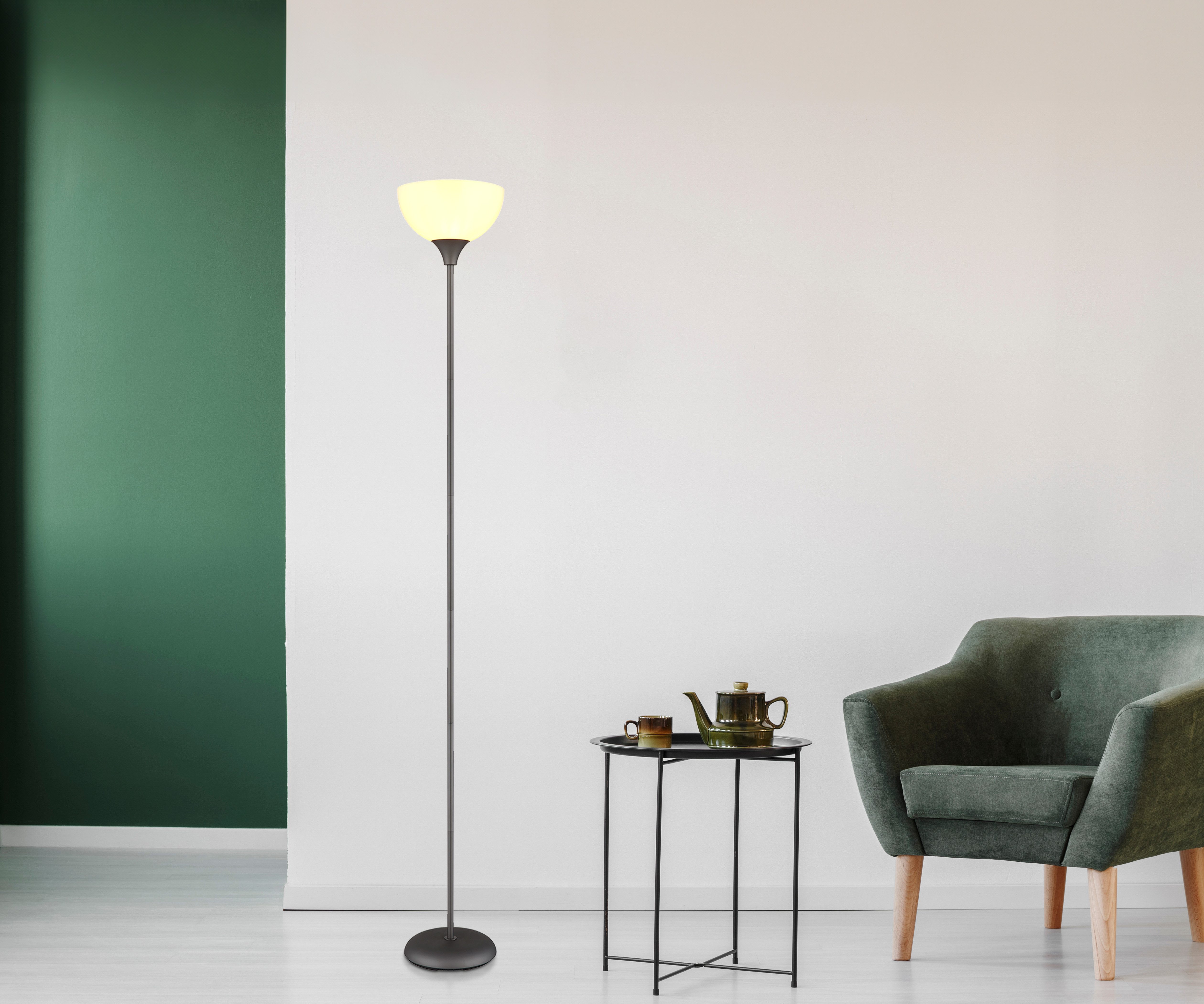 GLOBO LIGHTING Stehlampe WILBUR, ohne Leuchtmittel, Stehleuchte/Wohnzimmer/Schlafzimmer/Flur