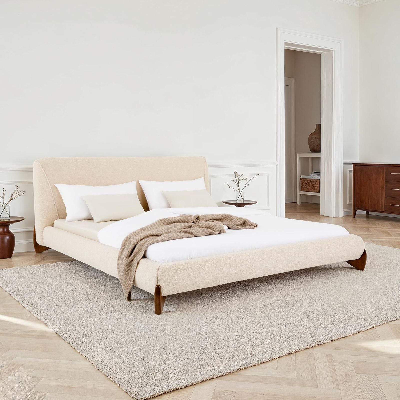IDIMEX Polsterbett PATERNA, Doppelbett 180x200 cm günstig online kaufen