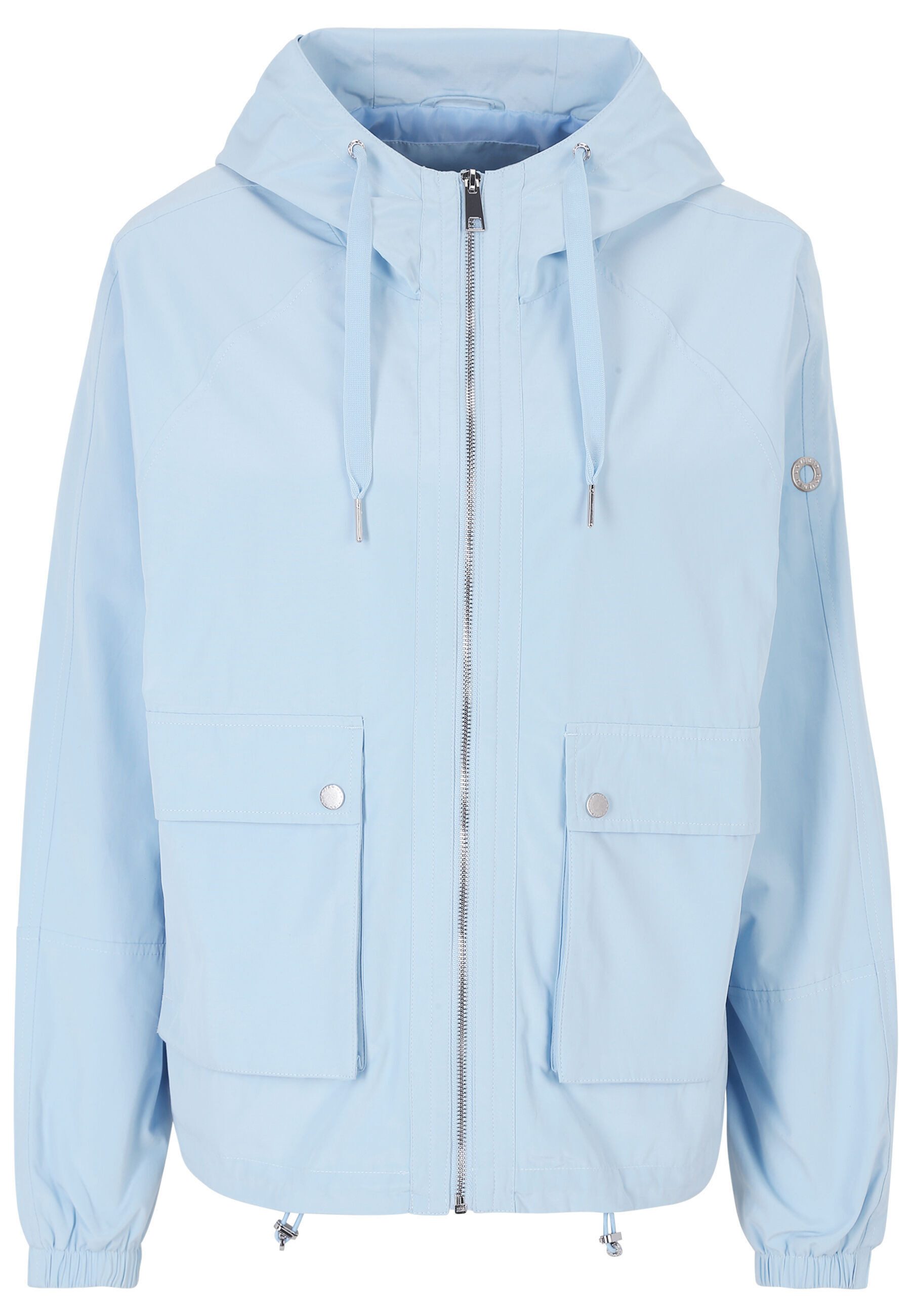 New View Funktionsjacke Mara (1-St) verstellbare Kapuze mit geprägtem Band