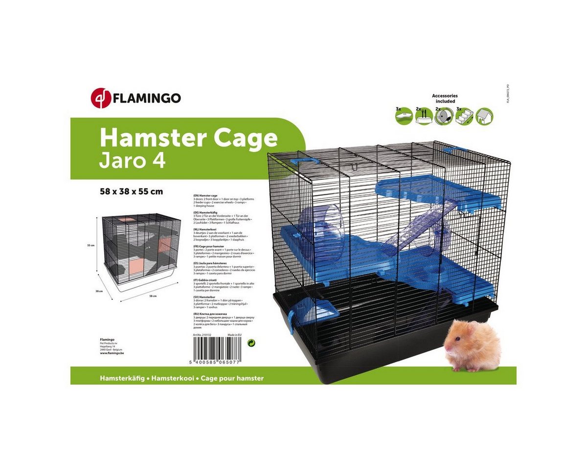 Thumbnail - Flamingo Kleintierkäfig Hamsterkäfig Jaro 4