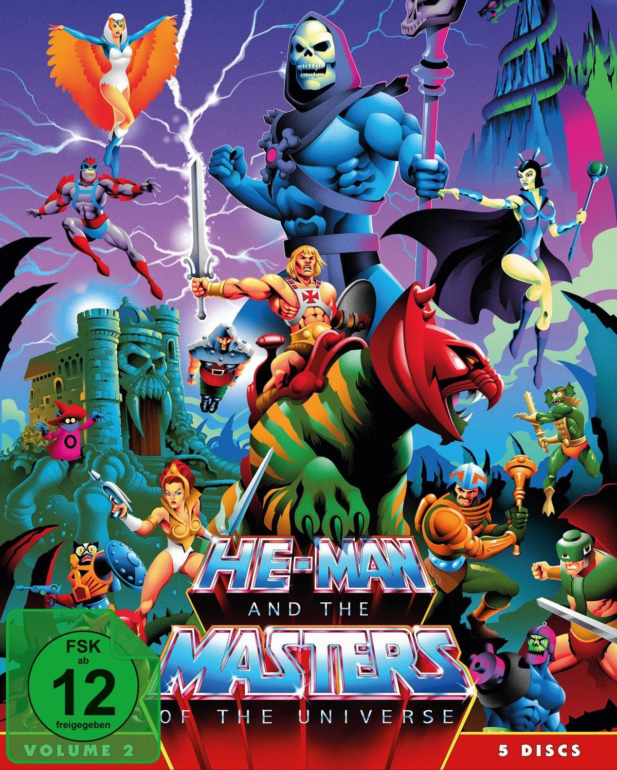PLAION Blu-ray He-Man and the Masters of the Universe (1983) (Vol. 2) [5 BRs]