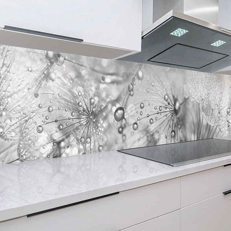 Rodnik Küchenrückwand Pusteblumen, ABS-Kunststoff Platte Monolith in DELUXE Qualität mit Direktdruck
