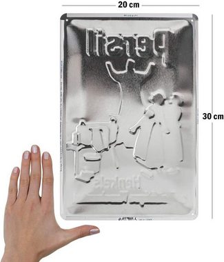Nostalgic-Art Metallschild Blechschild 20 x 30cm - Persil - Wäsche wasche Dich selbst