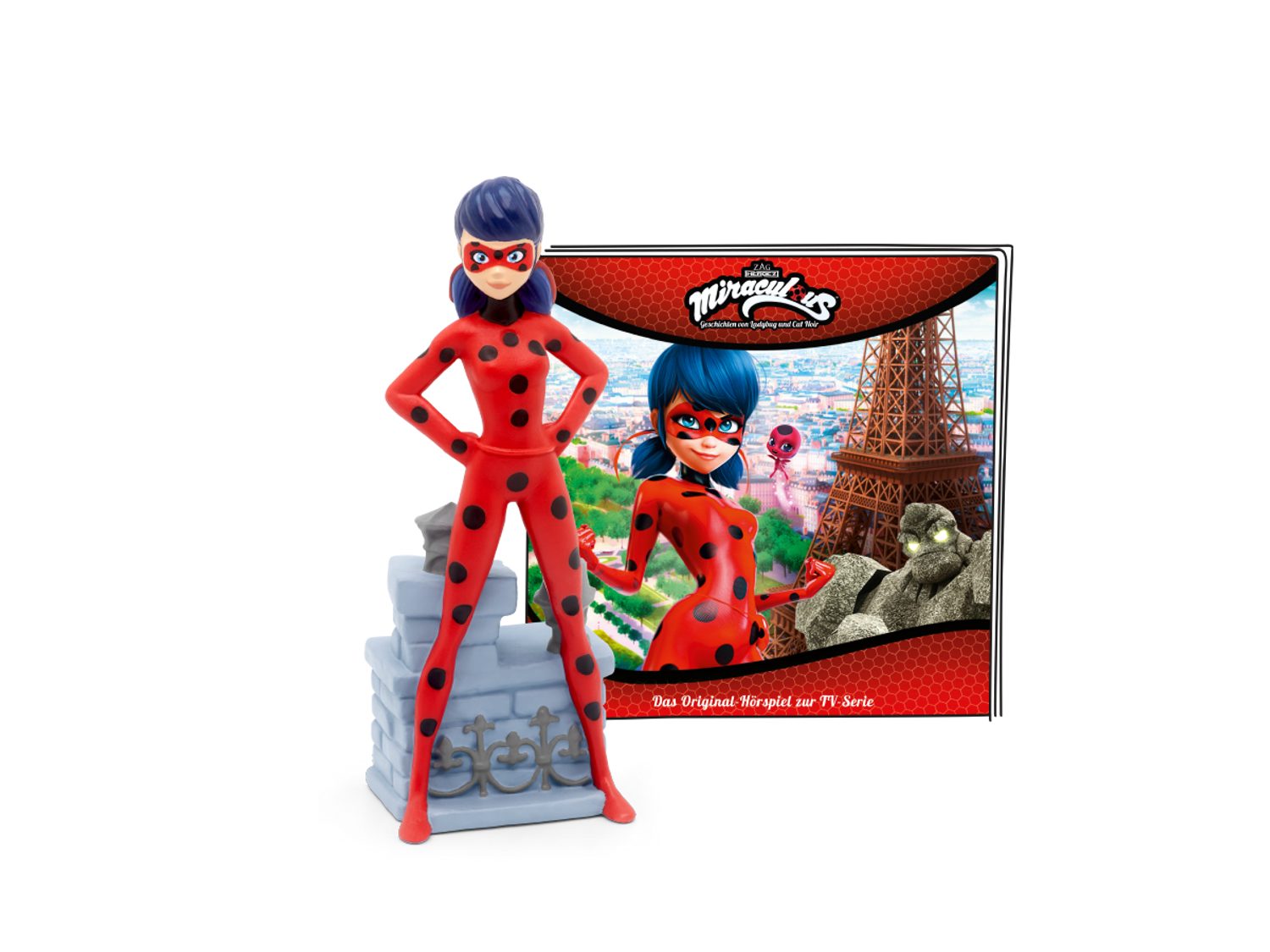tonies Hörspielfigur Toniefigur, (für die Toniebox, 1-St., Magnethaftend & handbemalt), Hören, Spielen & Sammeln