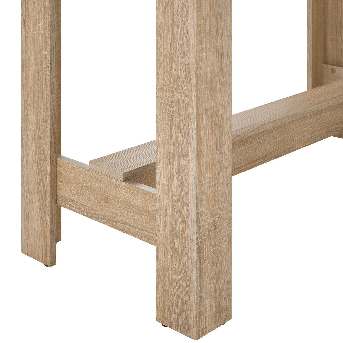 Möbel Akut Bartisch Bartisch Modesto Theke Sonoma Eiche B/H/T: ca. 115 x 103 x 50 cm – Bild 5 von 5