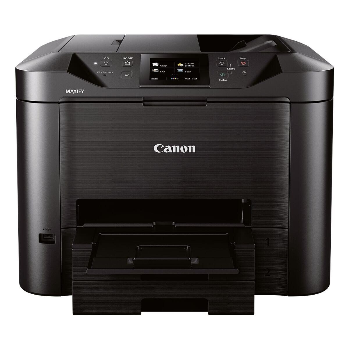 Canon MAXIFY MB5450 Multifunktionsdrucker, (4-in-1, WLAN / LAN, Cloud-Link, A4) – Bild 3 von 4