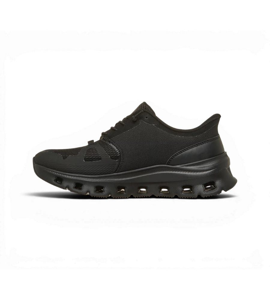 Skechers Slip-Ins Glide-Step Pro WP Soft Mist (wasserdicht) schwarz Damen Sneaker – Bild 4 von 5