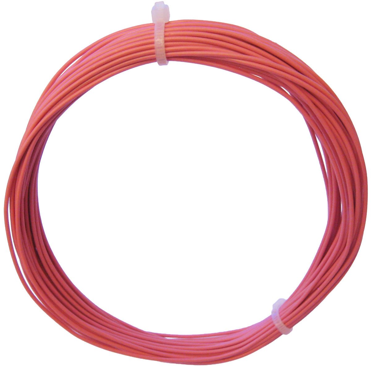 world-trading-net 10m Litze flexibel rosa 0,25mm² - Ø1,3mm Elektro-Kabel