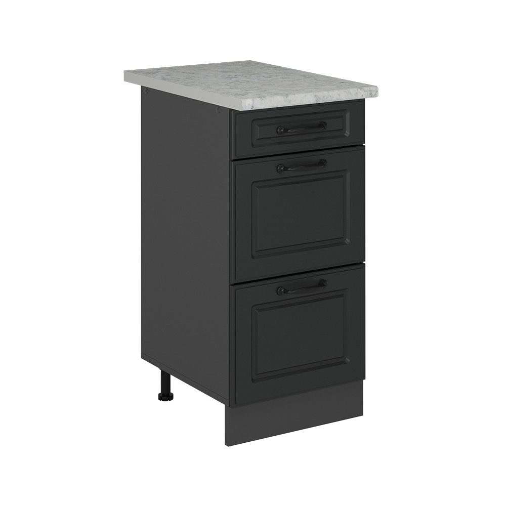 Vicco Unterschrank R-Line, Anthrazit Landhaus/Anthrazit, 40 günstig online kaufen