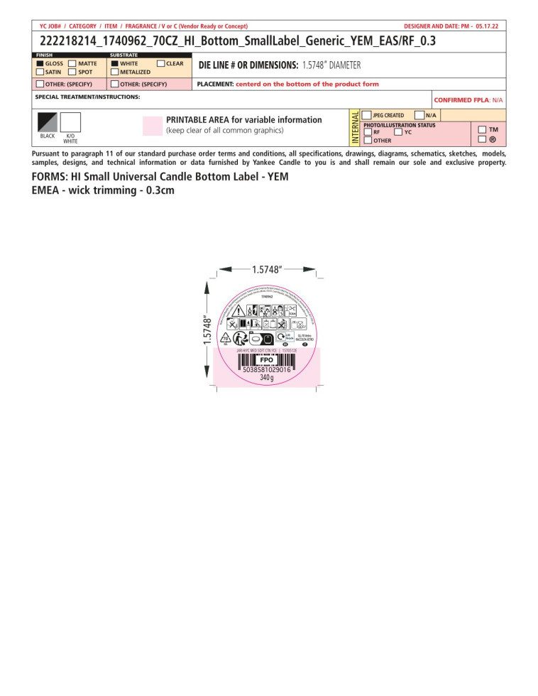 Yankee Candle Duftkerze Yankee Candle Duftkerze Mittleres Glas Soft Cotton günstig online kaufen