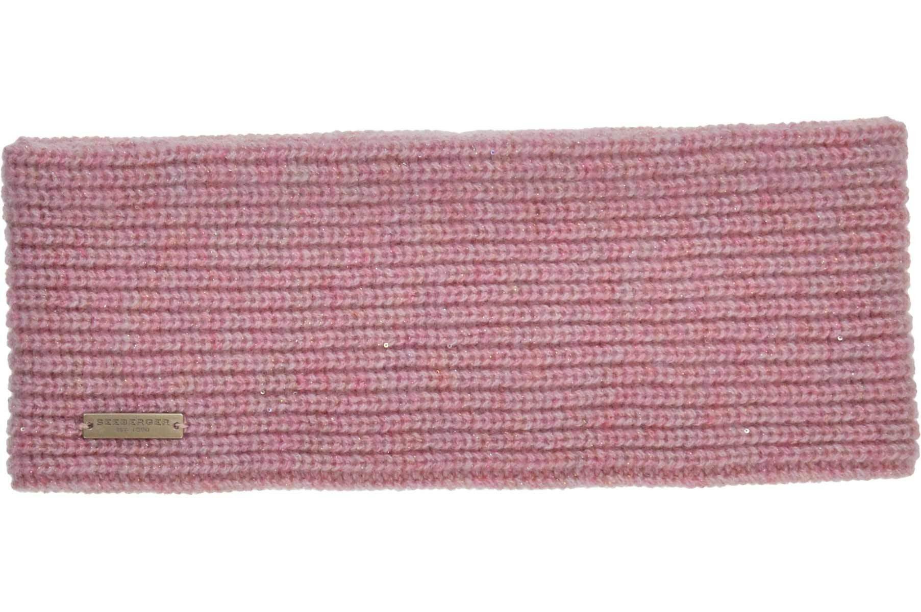 Seeberger Stirnband Cashmere Stirnband mit zarten Pailletten 19869-0