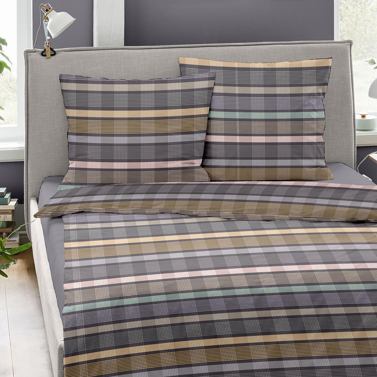 Dormisette Bettwäsche, Mako Satin, 2 teilig günstig online kaufen