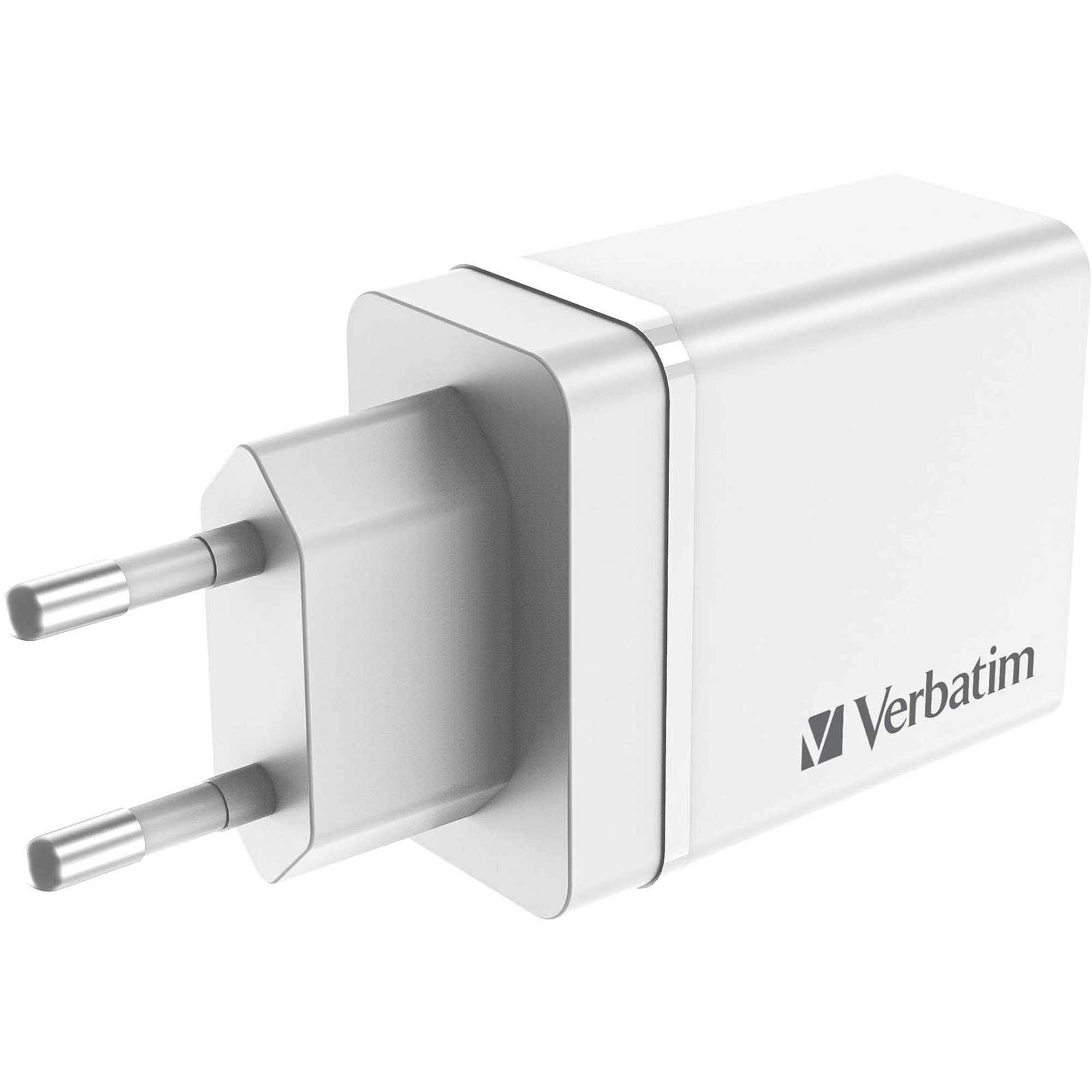 Verbatim Verbatim Ladegerät 30W, 1x USB-C, 3x USB-A, (PD Reiseadapter