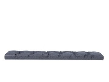 Bjird Bankauflage Auflage für Gartenbank 120x40, 120x50, 150x40, 150x50, 180x40, 180x50, UV-bestädig, wetterfest, 8 cm dicke Polsterung, Made in EU