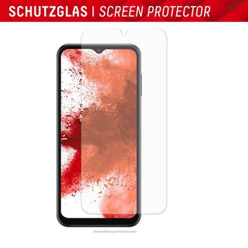 Displex Real Glass für Samsung Galaxy A15, Samsung Galaxy A15 5G, Displayschutzglas, Displayschutzfolie Displayschutz kratzer-resistent 10H splitterfest