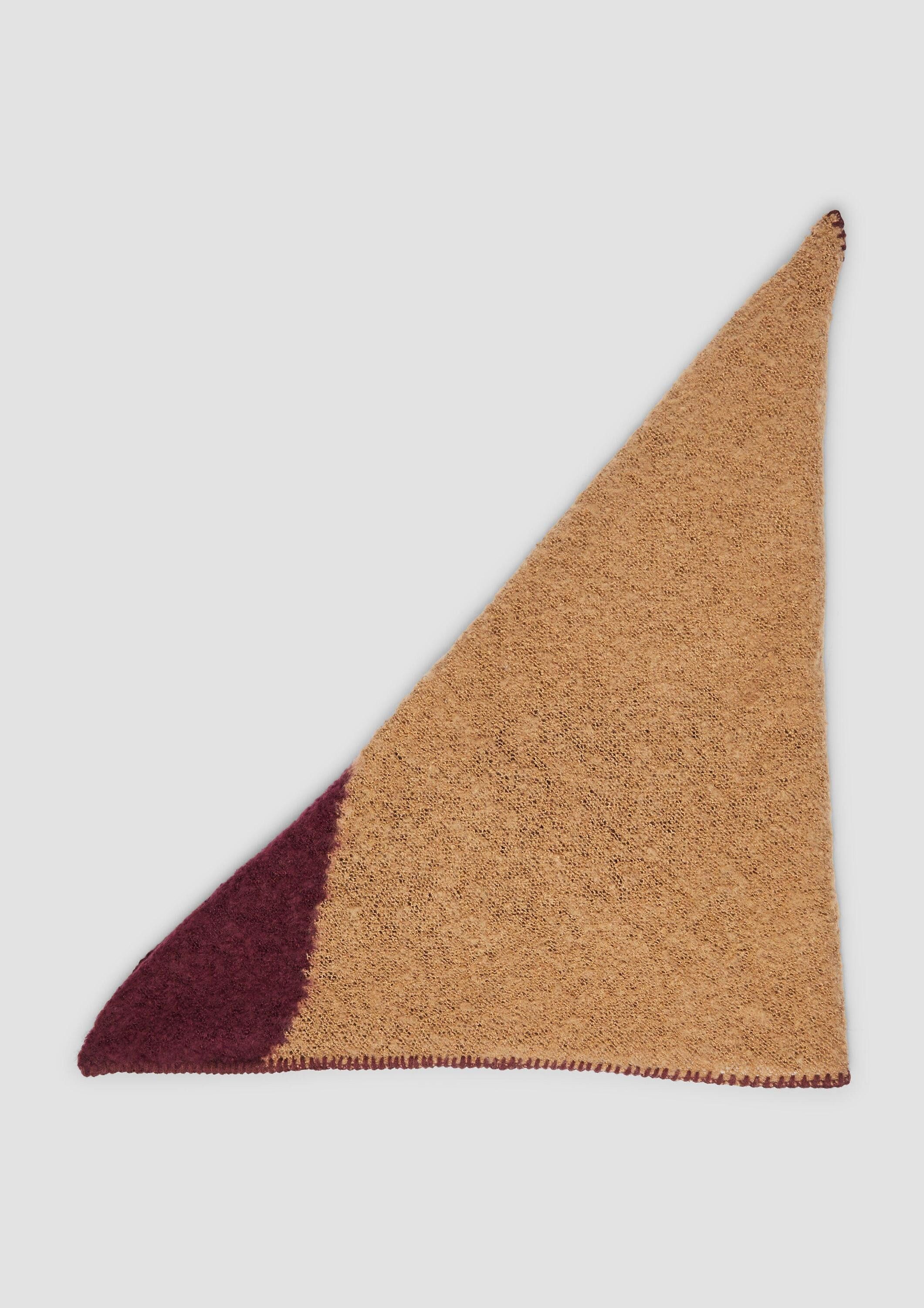 s.Oliver Schal Schal, Weicher Schal aus Bouclé-Strick