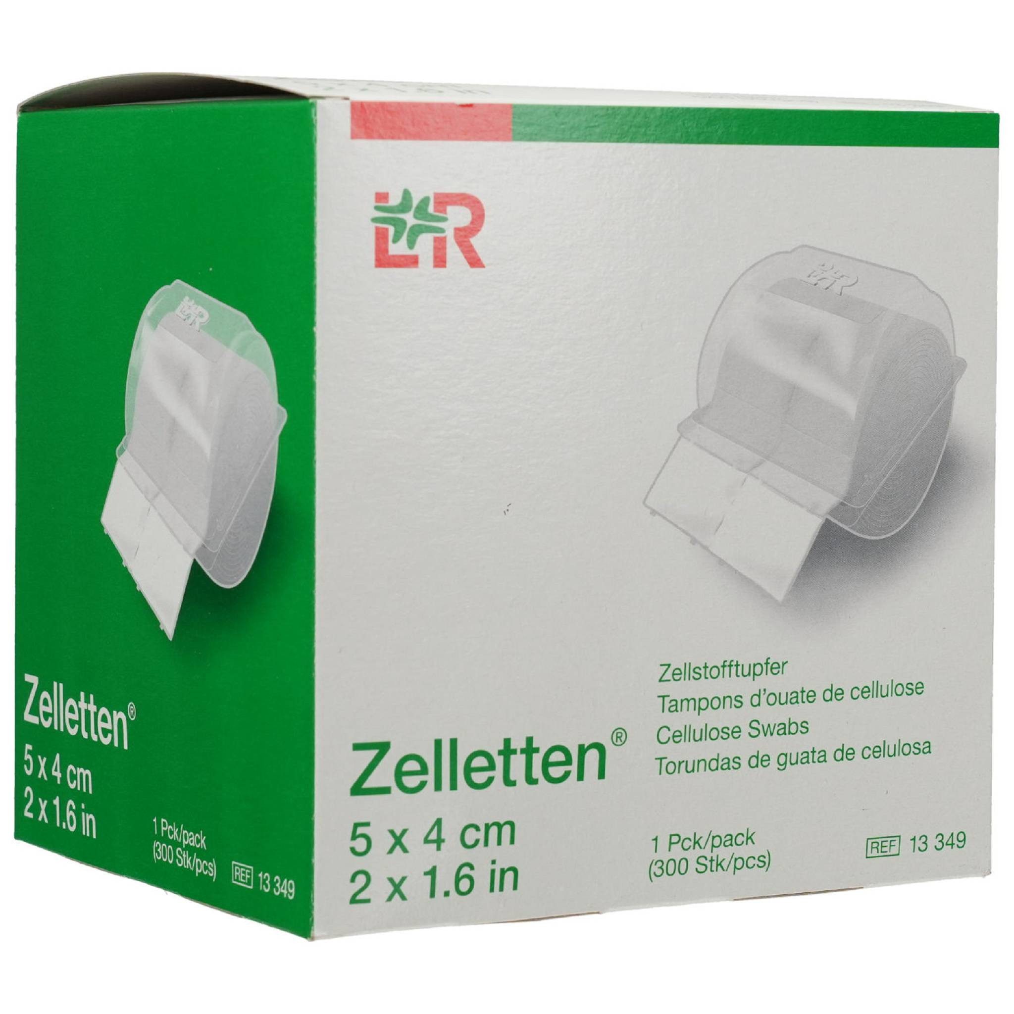 Lohmann & Rauscher GmbH & Co.KG Wundpflaster ZELLETTEN Tupfer 4x5 cm unsteril Rolle