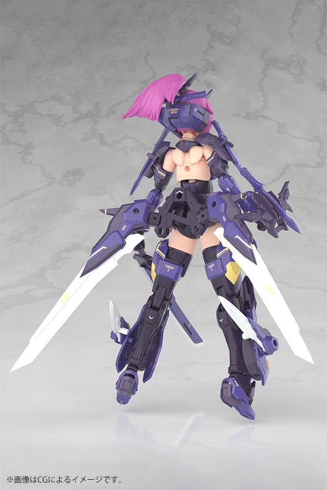 Kotobukiya Modellbausatz Megami Device Plastic Model Kit 1/1 Asra Archer Kizuna Shadow Edition
