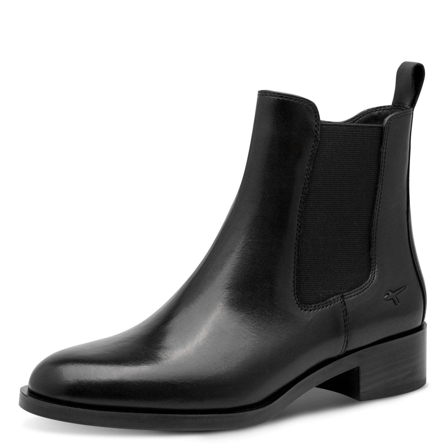 Tamaris Chelseaboots Blockabsatz, Stiefelette mit praktischem Innenreißverschluss