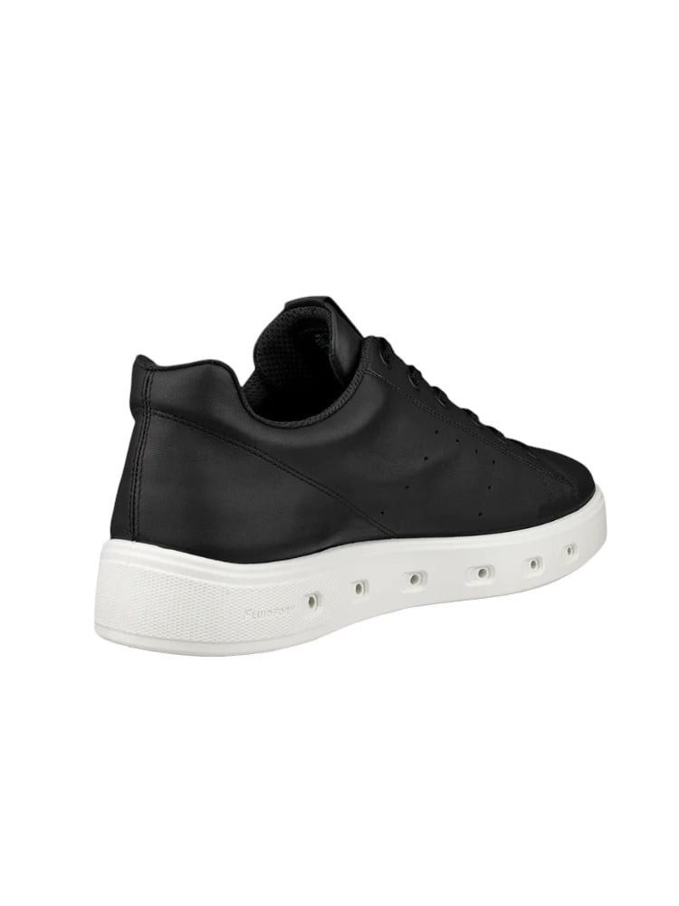Ecco Street 720 Lea GTX (Vollnarbenleder, wasserdicht) schwarz Herren Sneaker – Bild 3 von 4