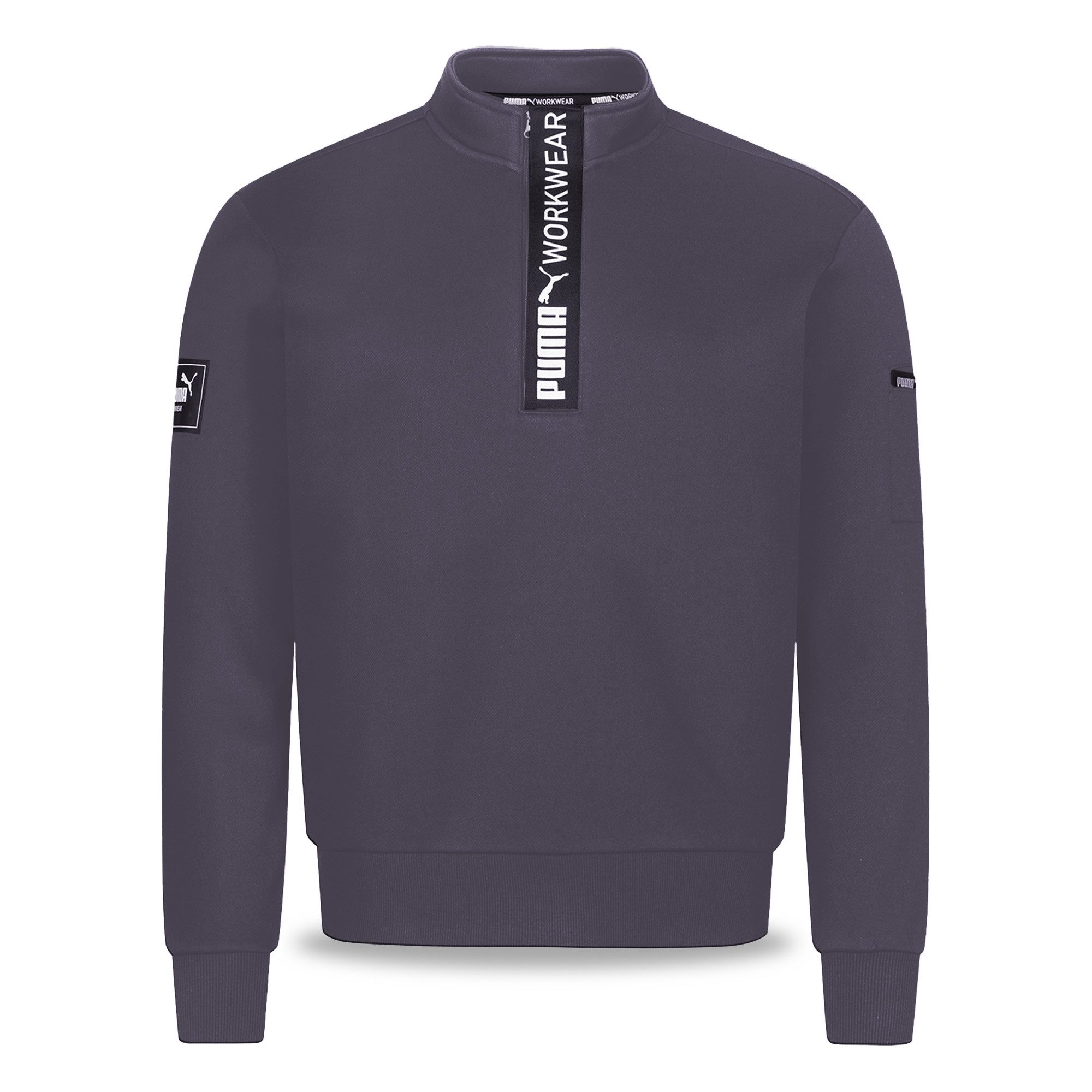 PUMA Workwear Sweatshirt ADVANCED Herren Пуловери mit Reißverschluss mit Utility Fach Robustes und atmungsaktives Gewebe - Für Handwerk und Logistik