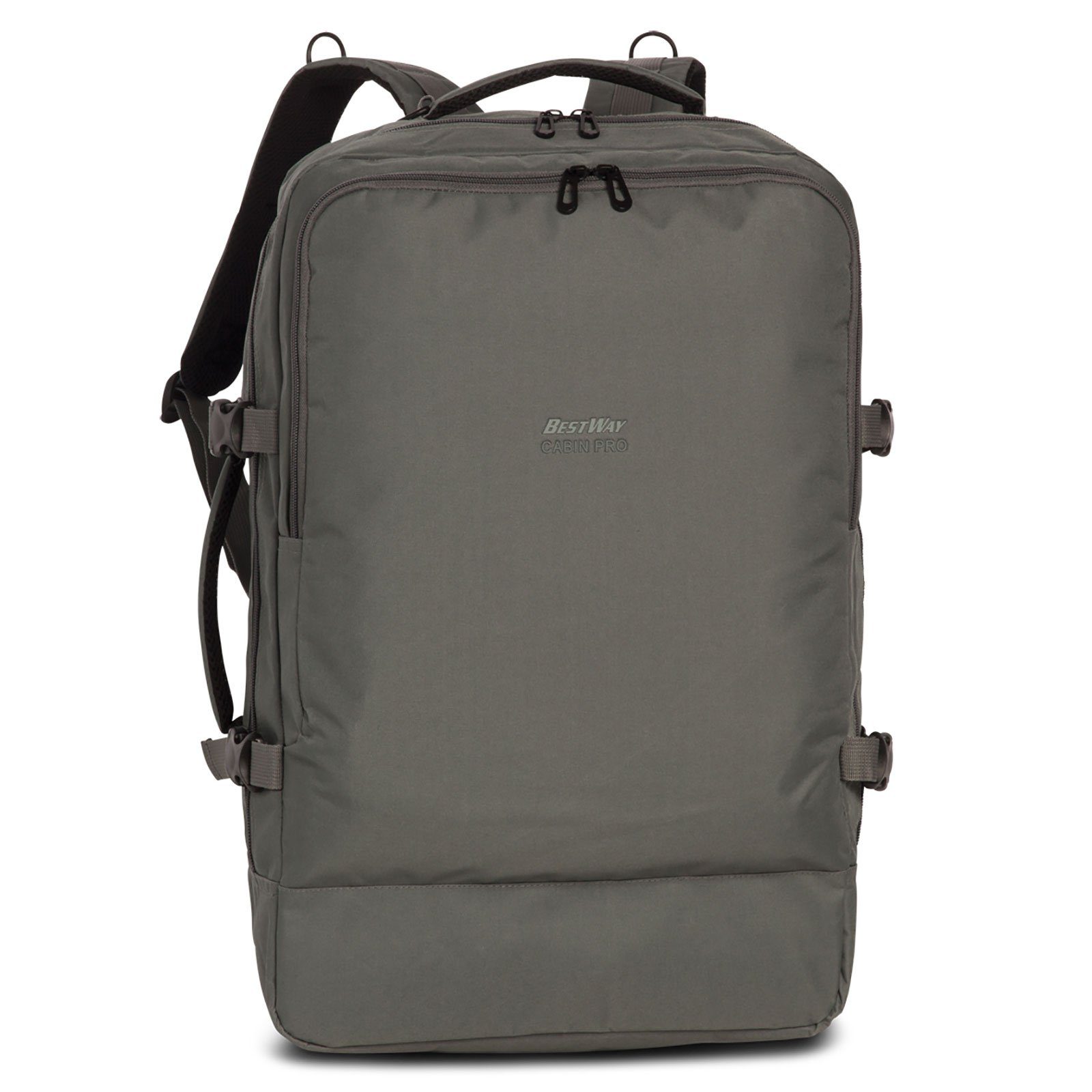 Fabrizio Pro Rucksack geräumiges Cabin fabrizio® cm, Großes Hauptfach 54 Way Rucksack Best 300