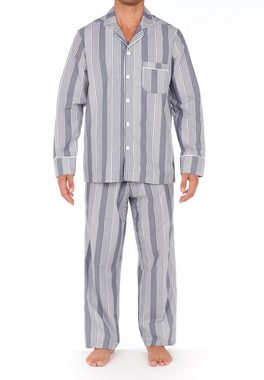 Hom Pyjama Long Woven Sleepwear 'Mazargues' (1 tlg)