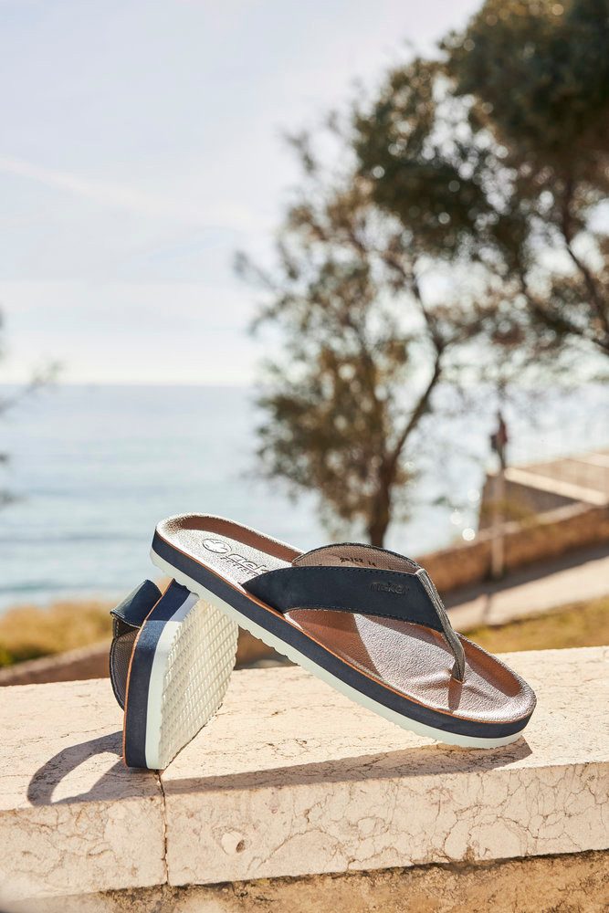 Rieker Zehentrenner, Sommerschuh, Strandschuh, Badeschuh, Poolslide mit Zeh günstig online kaufen