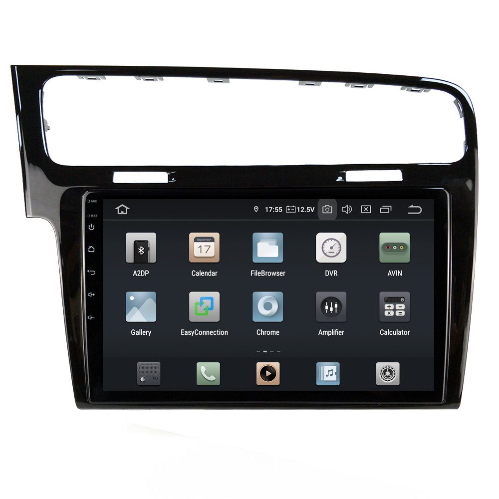 VII 7 10" Für TAFFIO Radio Golf CarPlay Touch Volkswagen Einbau-Navigationsgerät AndroidAuto Android