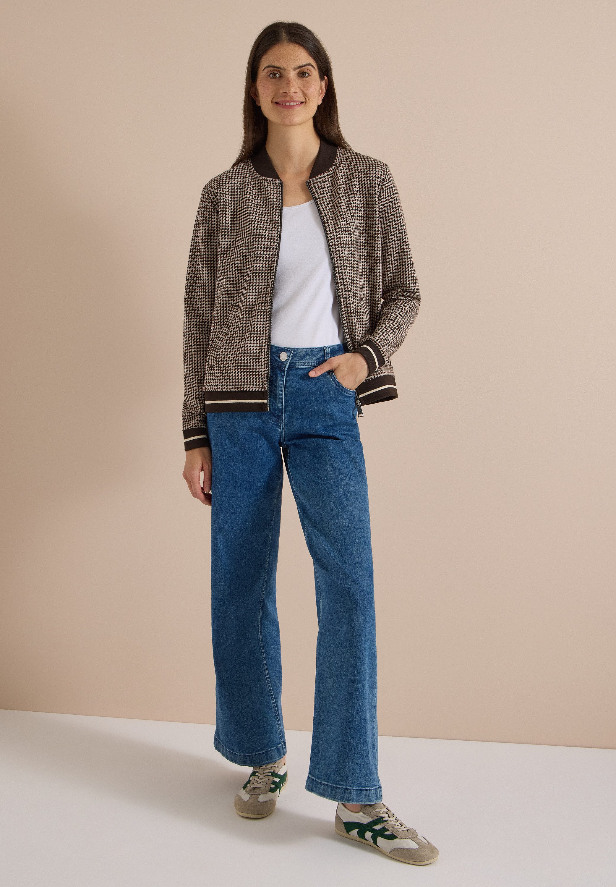 CECIL Cardigan mit grafischem Muster