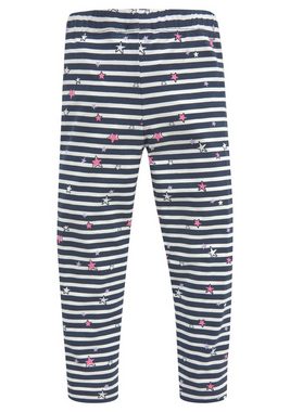 KIDSWORLD Leggings für kleine Mädchen (Packung, 3-tlg., 3er-Pack) mit unterschiedlichen Mustern und Farben