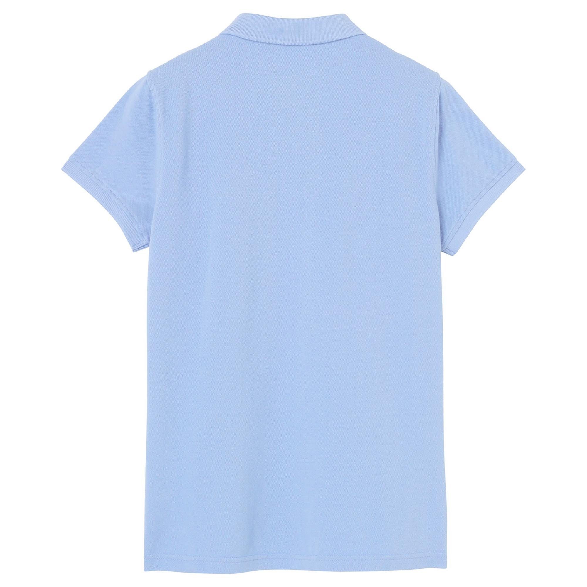 Blue) Blau Summer - Poloshirt (Gentle Halbarm Gant T-Shirt MD. Damen Pique,