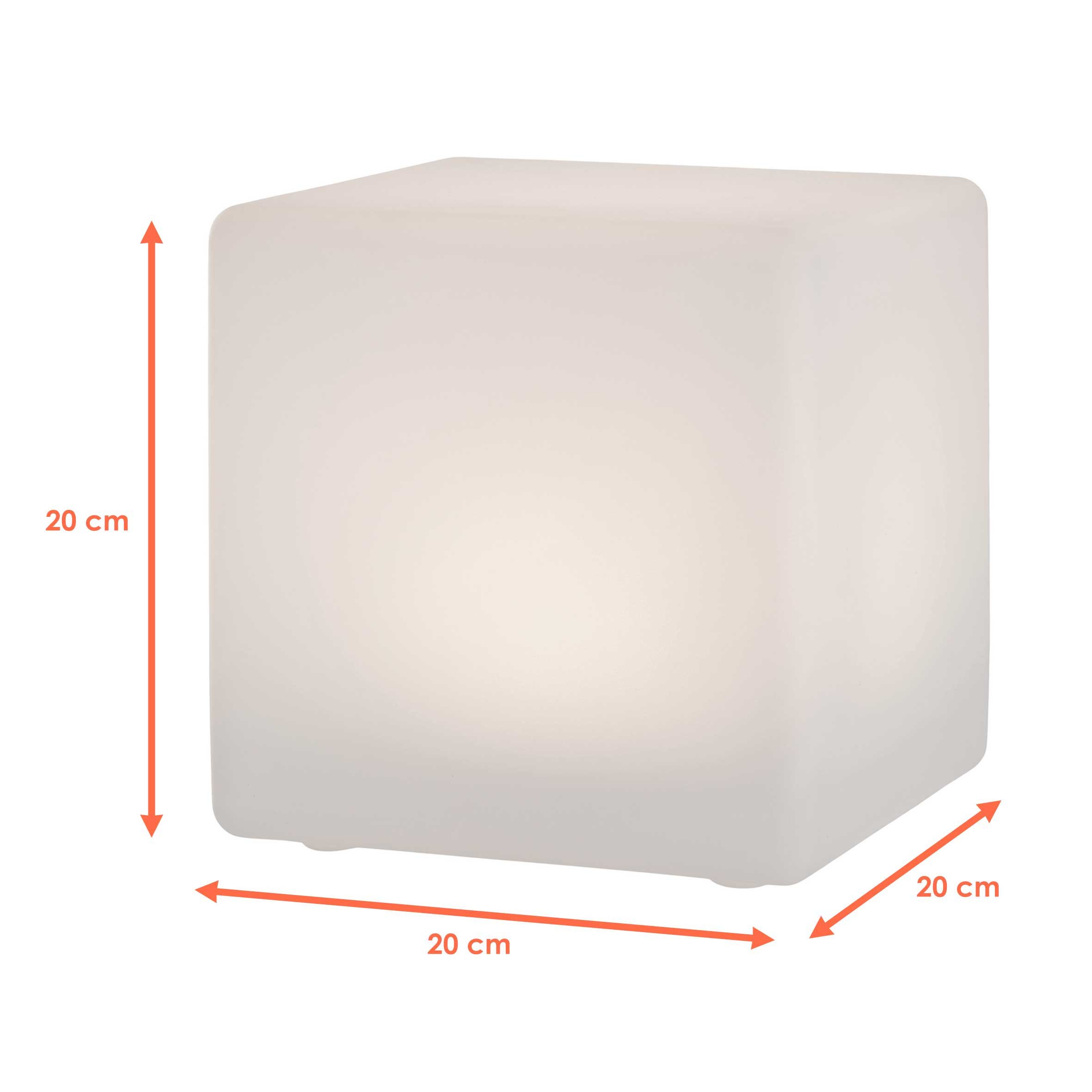 Spetebo LED Solarleuchte LED Solar Kugel mit Erdspieß - 30 cm - Garten Deko, Solar betrieben, LED fest integriert, warm weiß, mit IP67 Wasserschutz