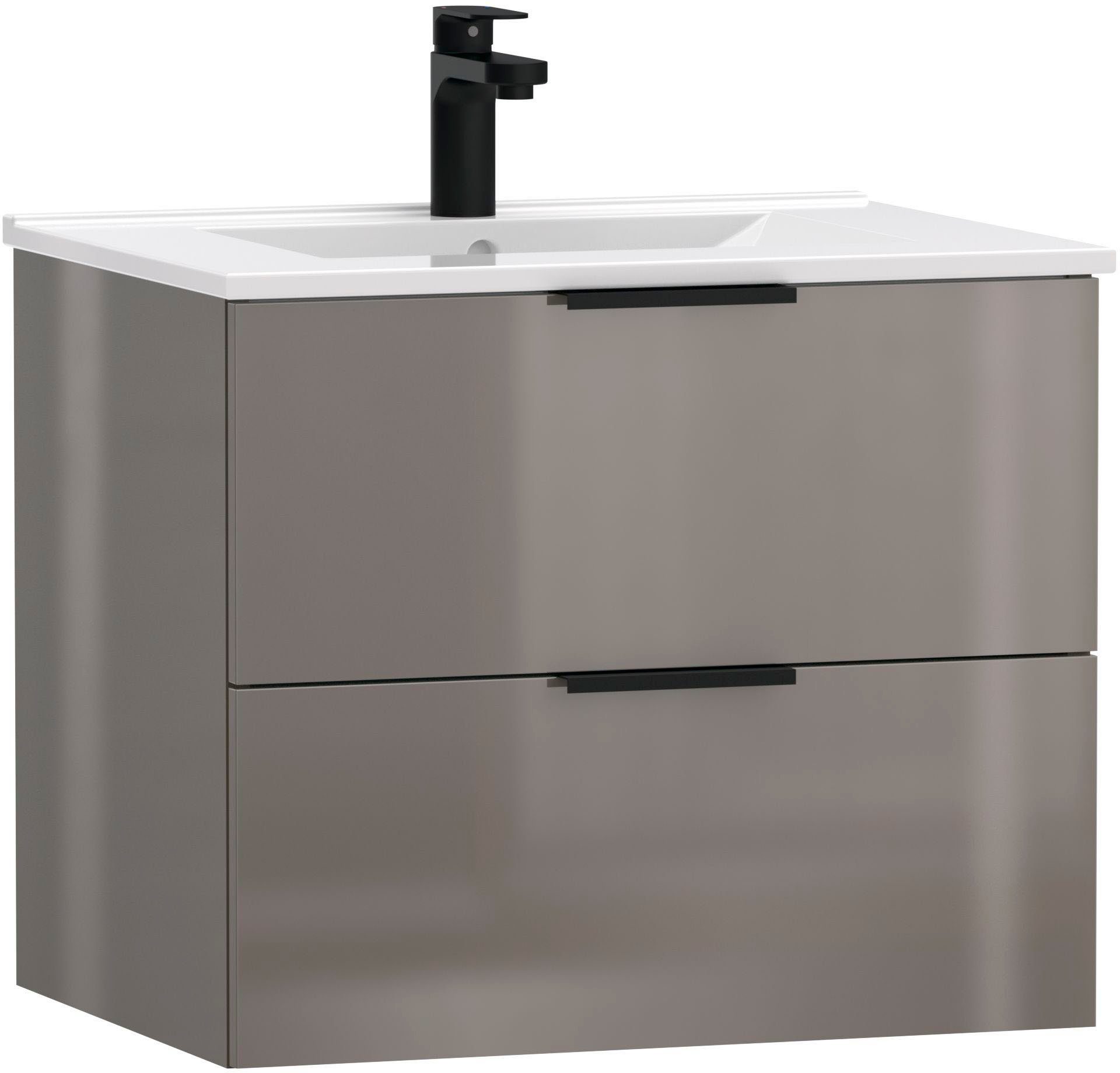 welltime Waschtisch Athen Badezimmerschrank mit Softclose Funktion WC Bad 6 günstig online kaufen
