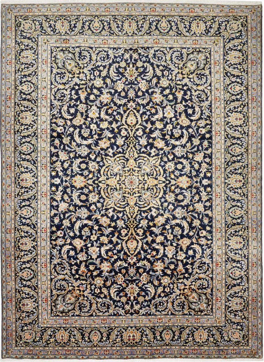 Orientteppich Keshan 274x384 Handgeknüpfter Orientteppich / Perserteppich, Nain Trading, rechteckig, Höhe: 12 mm