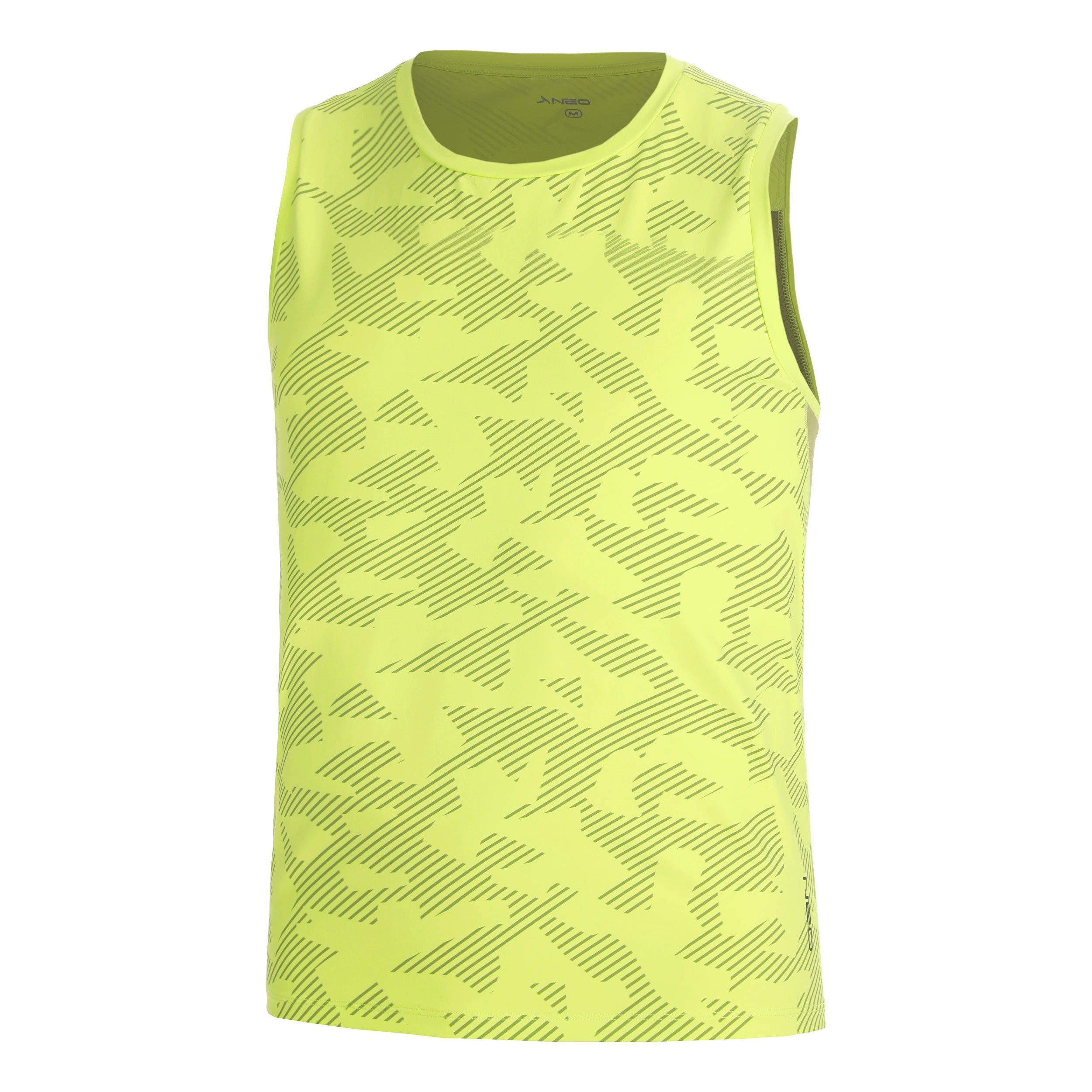 NEO RUN Lauftop Feel the Vybe AOP
