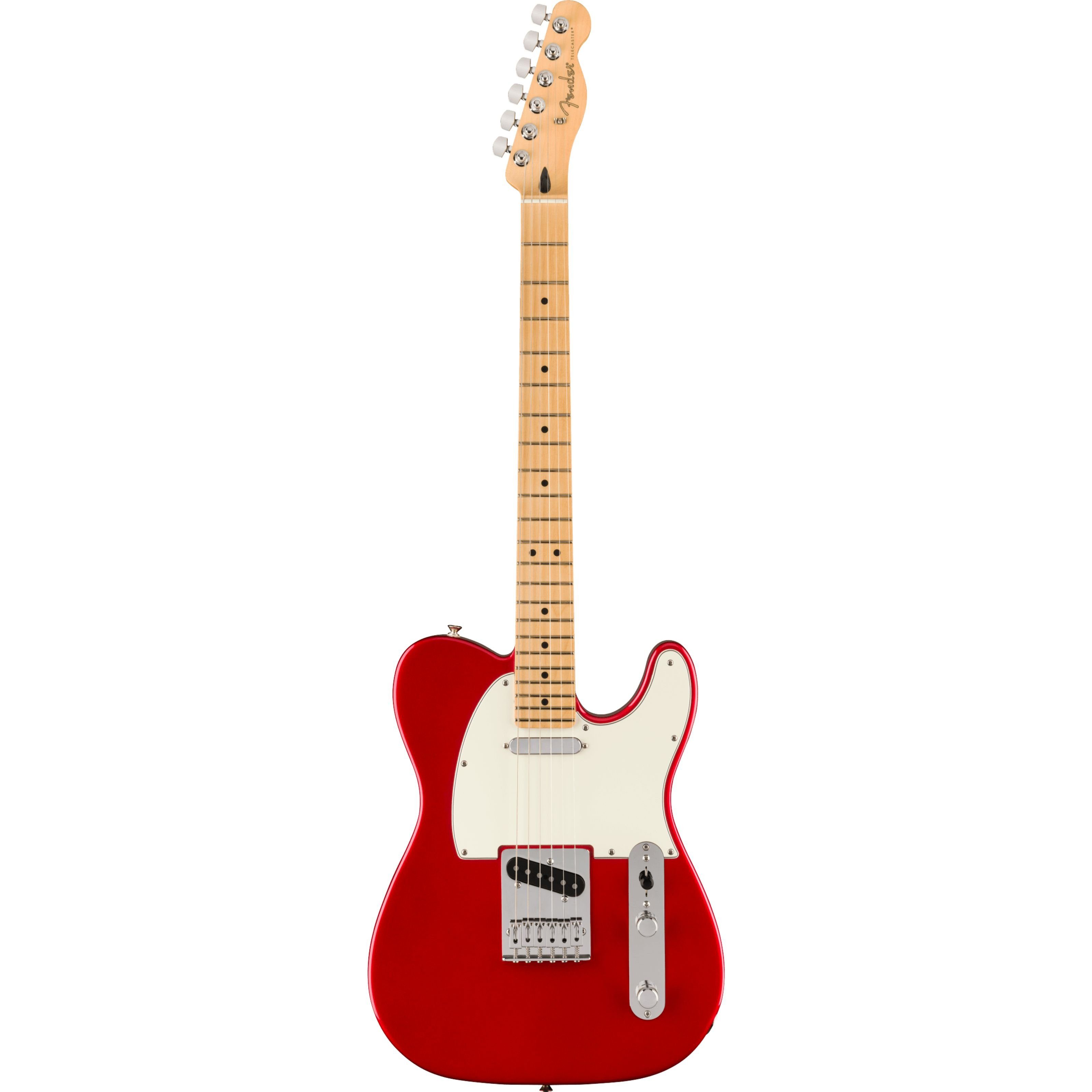 Fender E-Gitarre, Player Telecaster MN Candy Apple Red - E-Gitarre