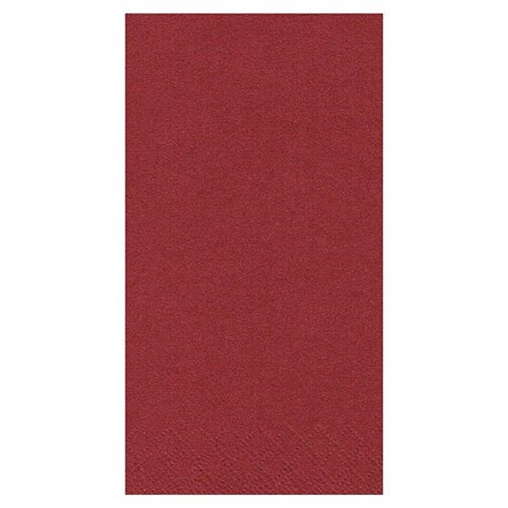 PAPSTAR GmbH Papierserviette 250 Servietten 33x33cm 3-lagig 1/8-Falz - bordeaux, 1/8 Falz (Kopffalz), 3-lagig