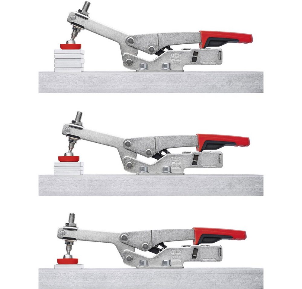 Thumbnail - Bessey Schraubzwinge Waagrechtspanner mit offenem Arm und waagrechter Grundplatte STC-HH /2
