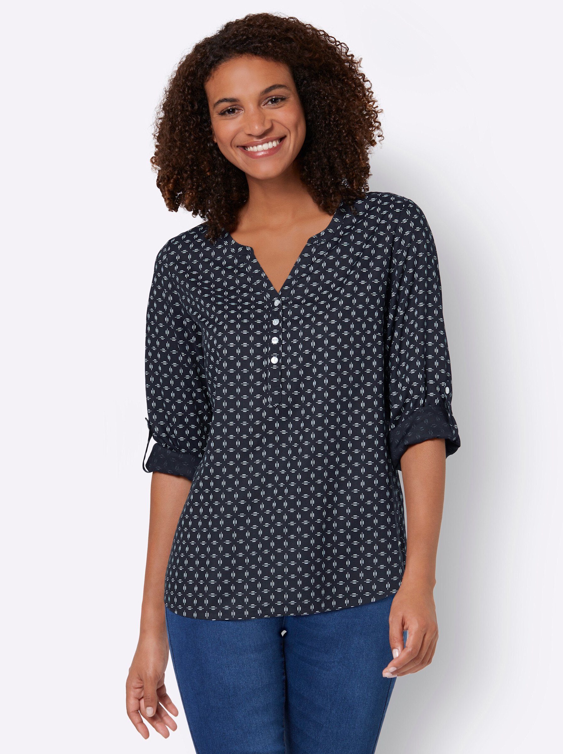 Klassische Bluse Bluse