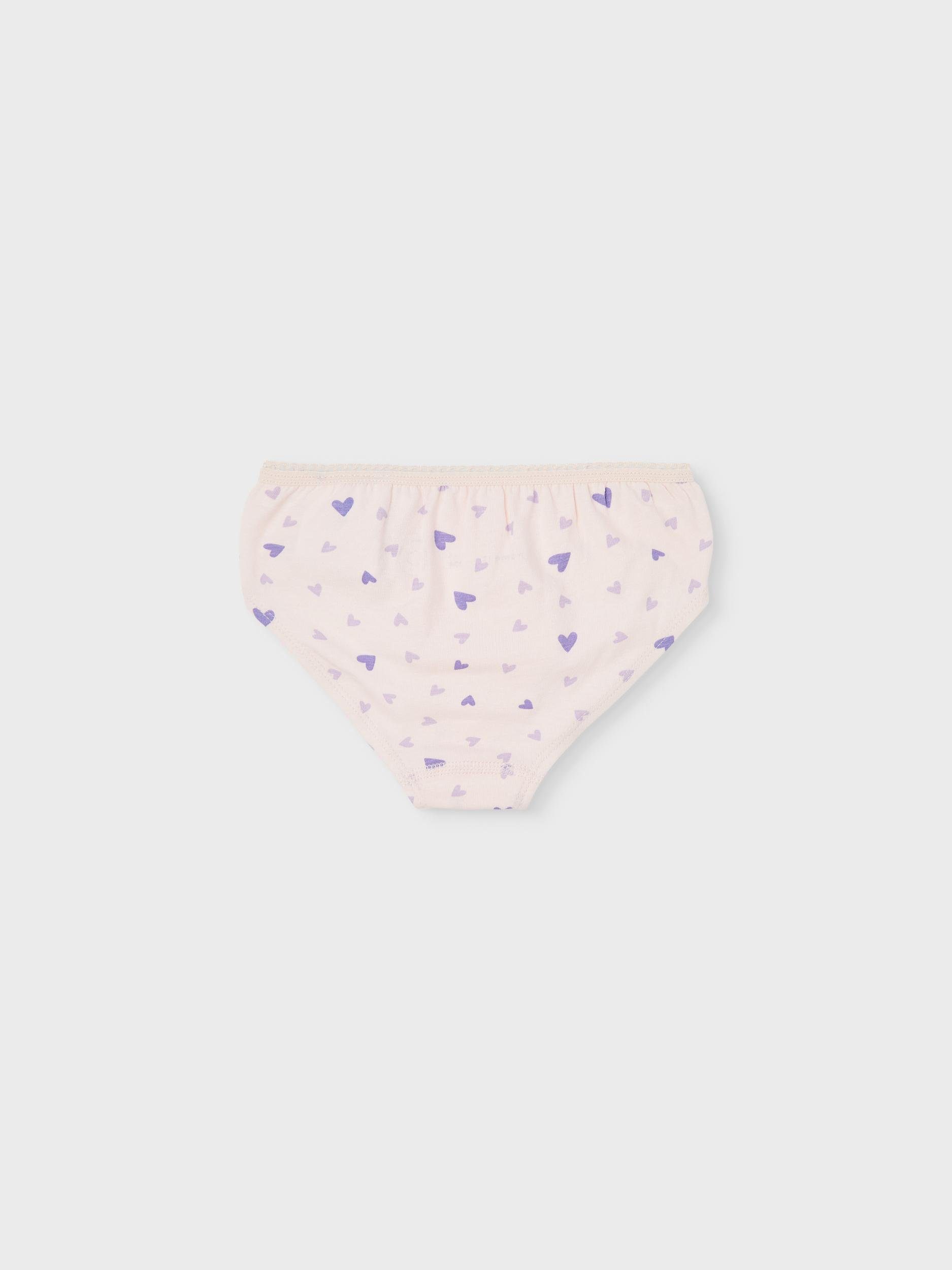 Name 3P PINK Slip HEART NMFBRIEFS BARELY It