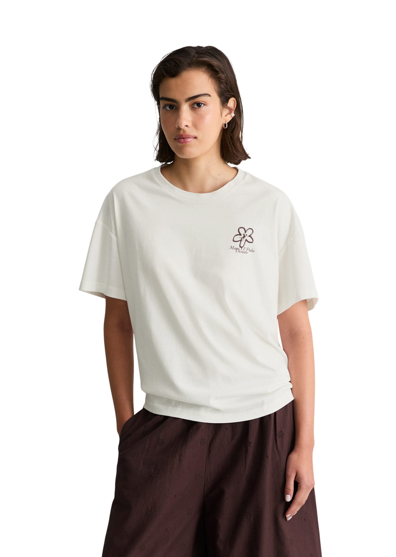 Marc O'Polo DENIM T-Shirt aus Basic Single Jersey