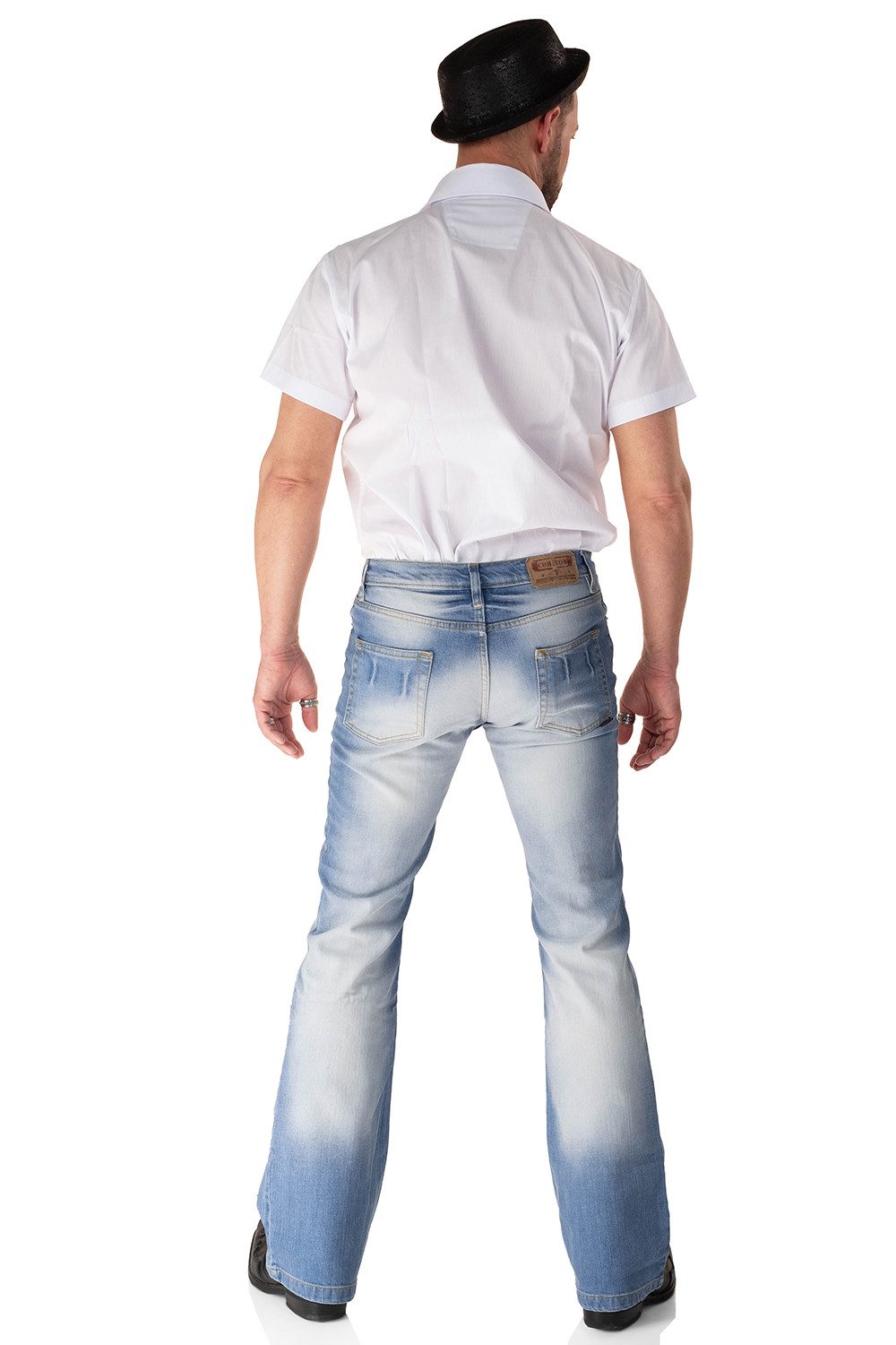 Comycom Bootcut-Jeans Herren STAR BLUE CUT 72