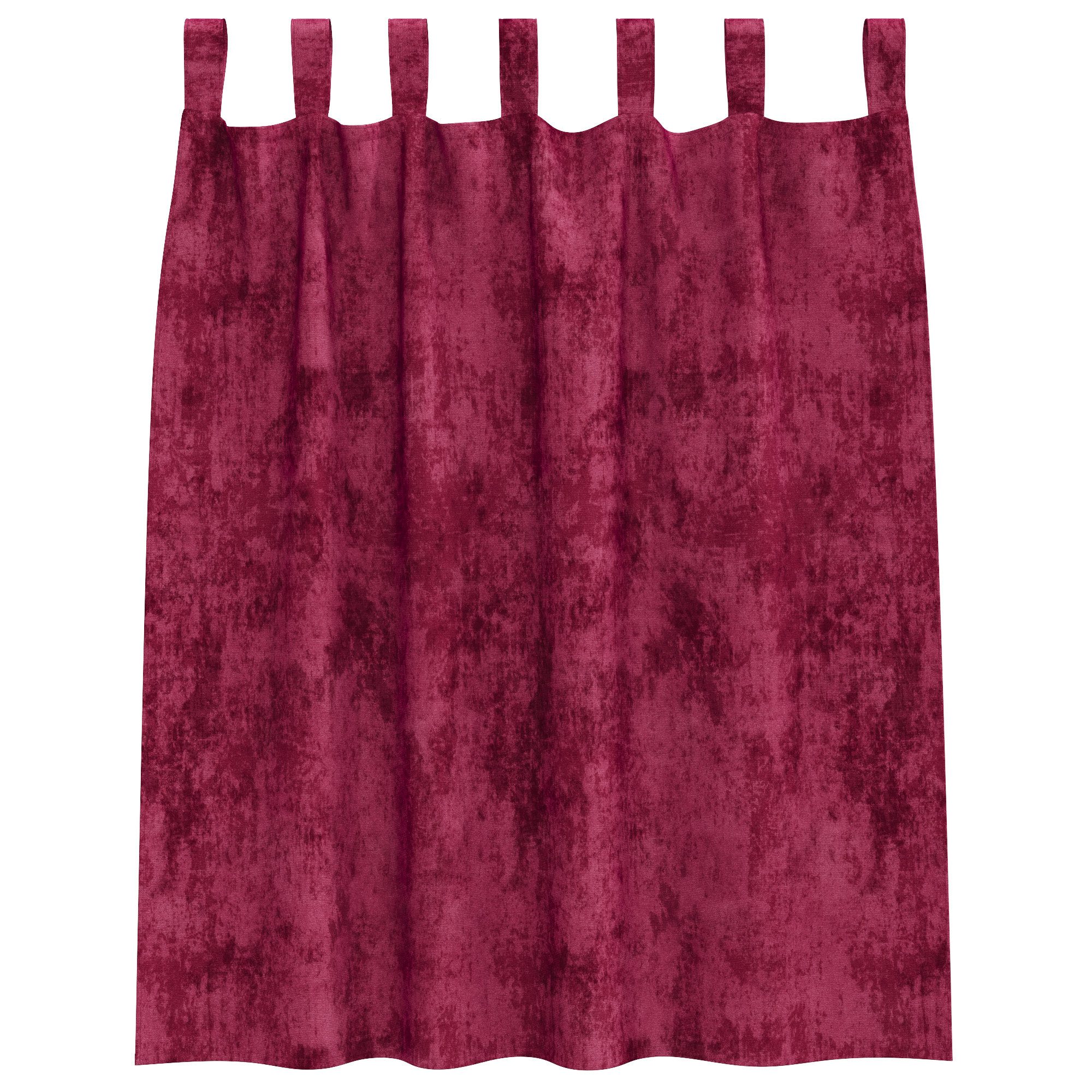 vidaXL Vorhang Samtvorhänge Weinrot Polyester 140 günstig online kaufen