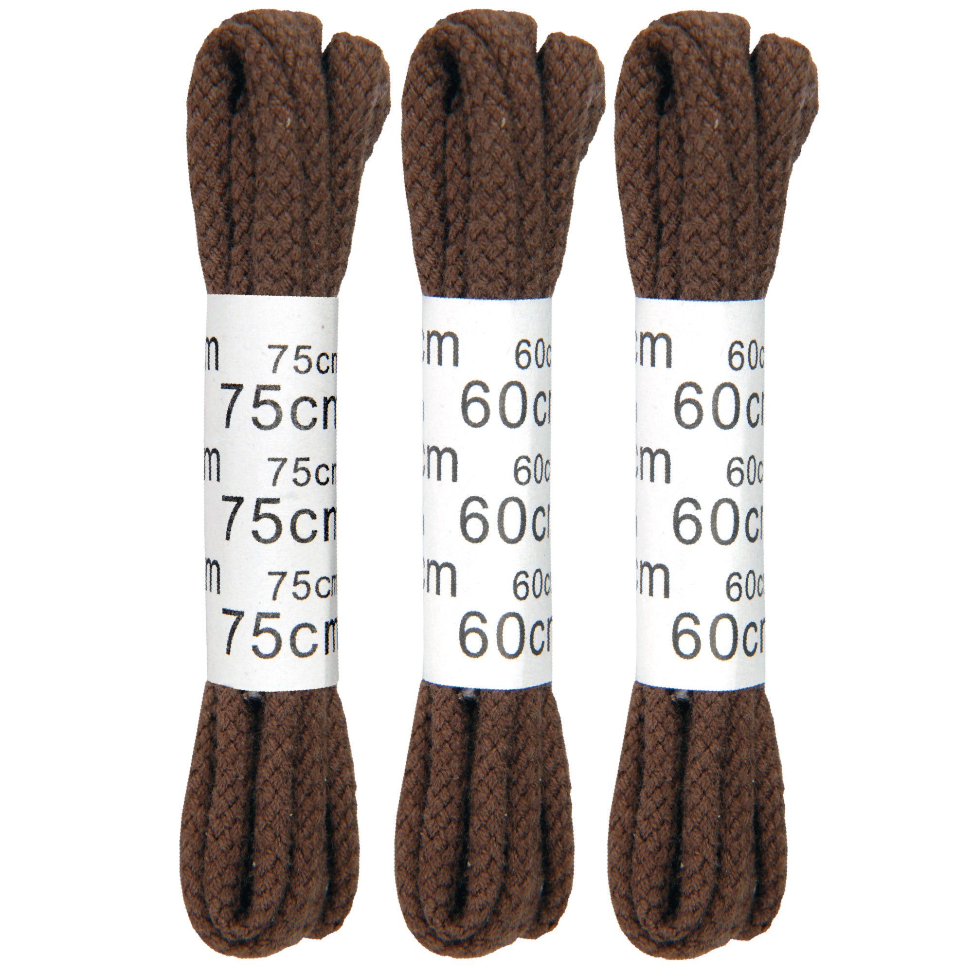 Bestgoodies Schnürsenkel Business, schicke Allroundsenkel, Rundsenkel für Lackschuhe Lederschuhe